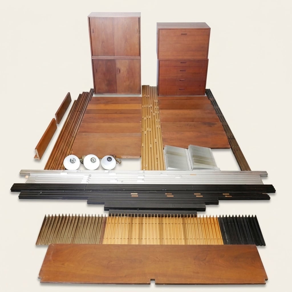 George Nelson Omni mid-century modular wall system